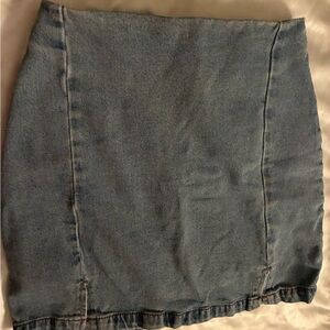 Classic Denim Mini Skirt